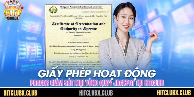 PAGCOR giám sát mọi vòng quay jackpot tại HITCLUB